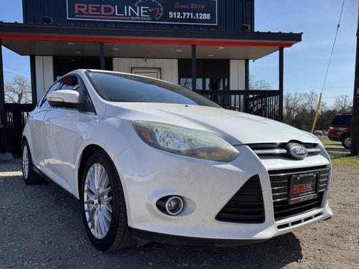 White 2013 Ford Focus Titanium