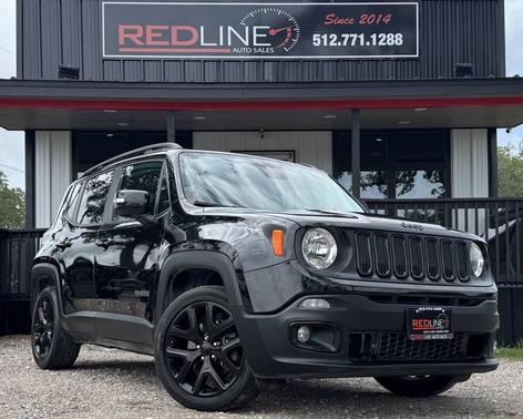 Black 2017 Jeep Renegade Altitude