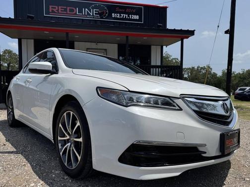 White 2017 Acura TLX w/Technology Package