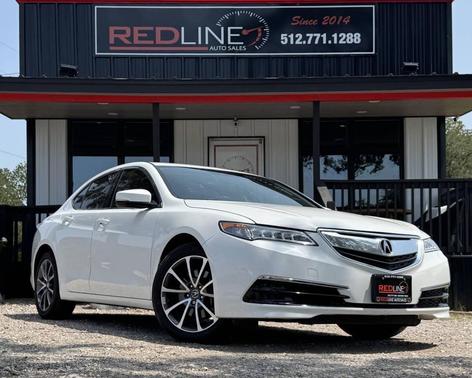 White 2017 Acura TLX w/Technology Package
