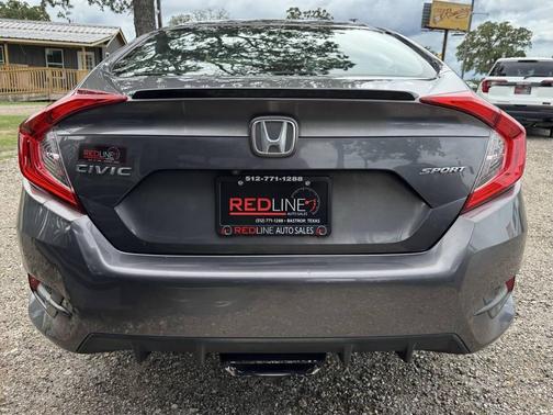 Gray 2020 Honda Civic Sport