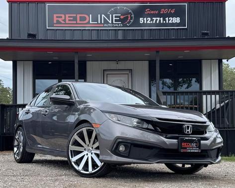 Gray 2020 Honda Civic Sport