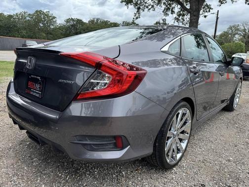Gray 2020 Honda Civic Sport
