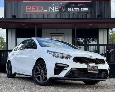 White 2021 Kia Forte GT-Line
