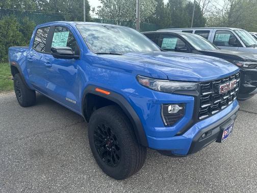 Blue 2026 GMC Canyon Elevation