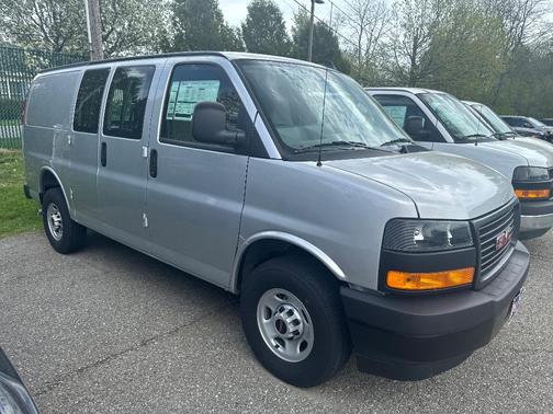 Gray 2025 GMC Savana 2500 Work Van