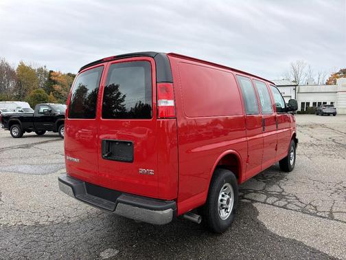 Red 2026 GMC Savana 2500 Work Van