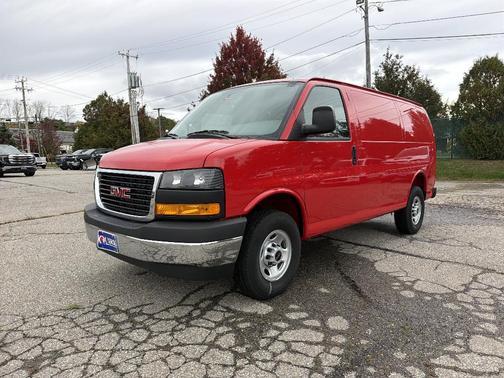 Red 2026 GMC Savana 2500 Work Van