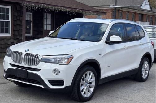 White 2016 BMW X3 xDrive28i