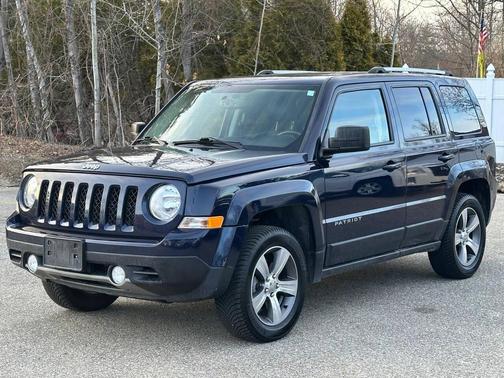True Blue Pearlcoat 2017 Jeep Patriot High Altitude