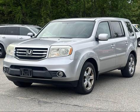 Alabaster Silver Metallic 2013 Honda Pilot EX-L
