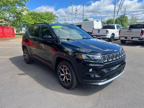 Diamond Black 2025 Jeep Compass Limited
