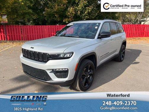 Silver Zynith 2025 Jeep Grand Cherokee Limited