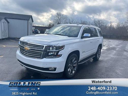 Summit White 2016 Chevrolet Tahoe LTZ