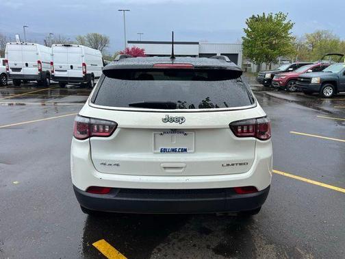 White Clearcoat 2019 Jeep Compass Limited