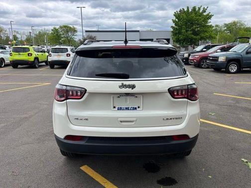 White Clearcoat 2019 Jeep Compass Limited