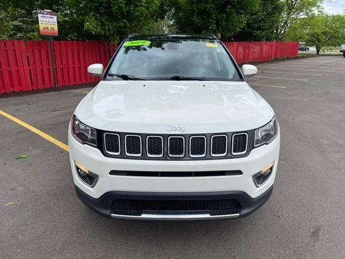 White Clearcoat 2019 Jeep Compass Limited