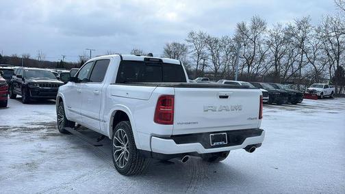 Bright White Clearcoat 2026 RAM 1500 Tungsten