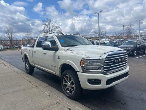 Pearl White 2023 RAM 2500 Longhorn