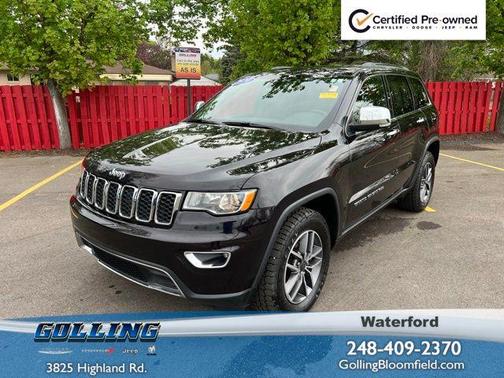 Sangria Metallic 2020 Jeep Grand Cherokee Limited