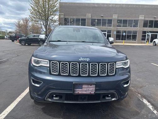 Pacific Blue Clearcoat 2021 Jeep Grand Cherokee Overland