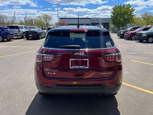 Velvet Red Pearlcoat 2020 Jeep Compass Limited