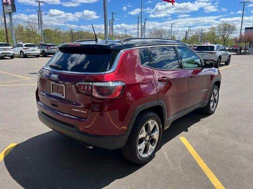 Velvet Red Pearlcoat 2020 Jeep Compass Limited