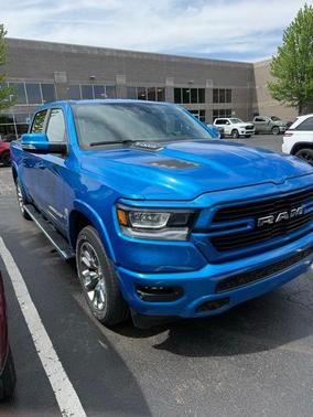 Hydro Blue Pearlcoat 2021 RAM 1500 Laramie