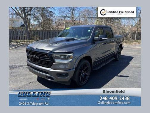 Granite Crystal Clearcoat Metallic 2021 RAM 1500 Laramie