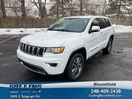 Bright White Clearcoat 2019 Jeep Grand Cherokee Limited