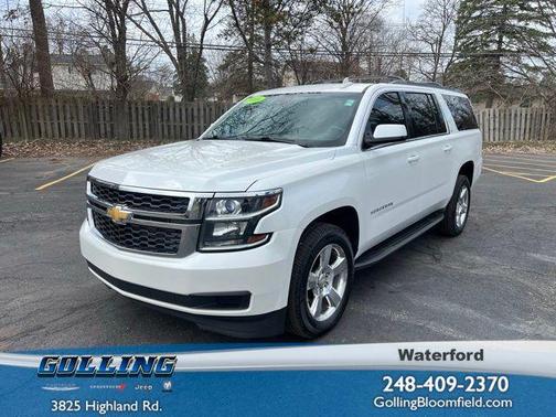 Iridescent Pearl Tricoat 2016 Chevrolet Suburban LT