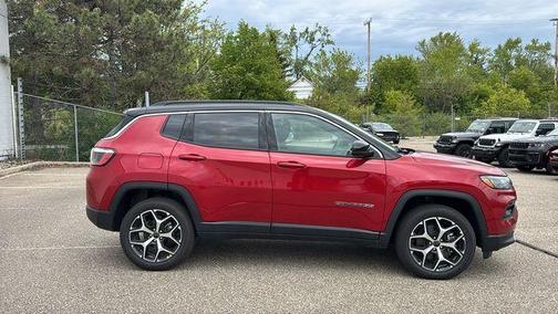 Red 2026 Jeep Compass Limited
