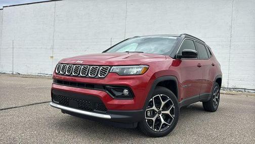 Red 2026 Jeep Compass Limited