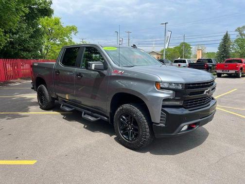 Satin Steel Metallic 2021 Chevrolet Silverado 1500 LT Trail Boss
