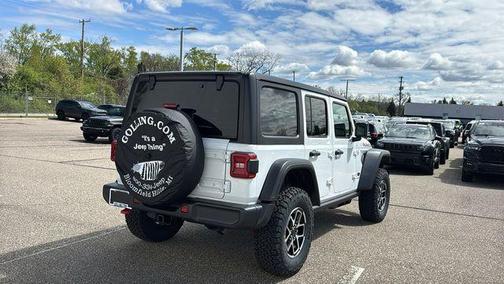Bright White Clearcoat 2026 Jeep Wrangler Rubicon