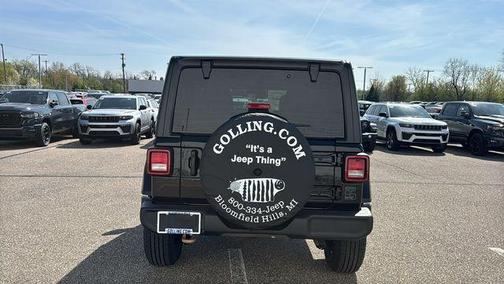 Black Clearcoat 2026 Jeep Wrangler Sport