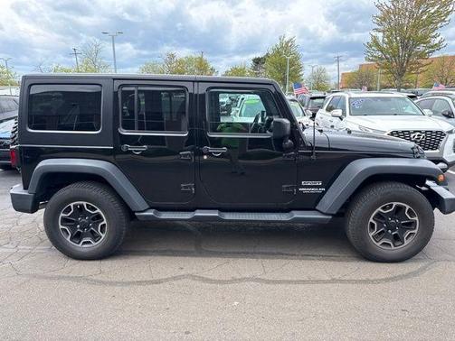 Black Clearcoat 2016 Jeep Wrangler Unlimited Sport