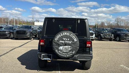 Black Clearcoat 2026 Jeep Wrangler Sport