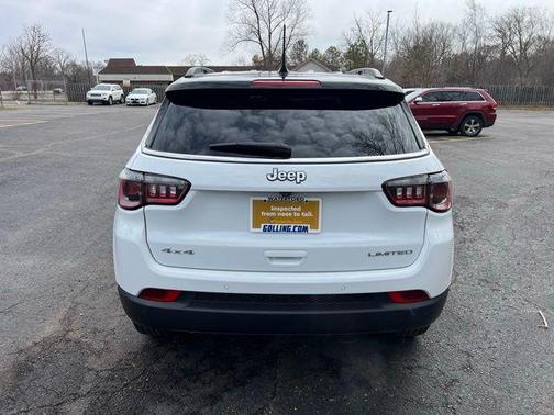 Bright White Clearcoat 2024 Jeep Compass Limited