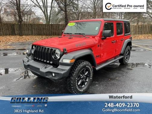 2020 Jeep Wrangler Unlimited Sport