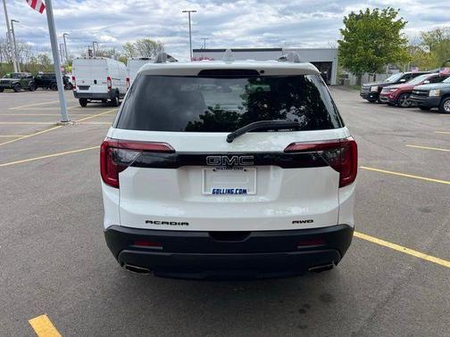 Summit White 2021 GMC Acadia SLT