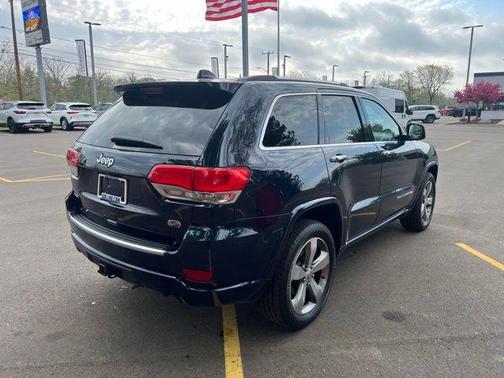 True Blue Pearlcoat 2016 Jeep Grand Cherokee Overland