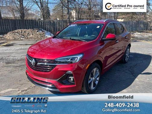 Chili Red Metallic 2020 Buick Encore GX Essence