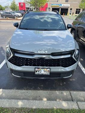 Wolf Gray 2023 Kia Sportage X-Line