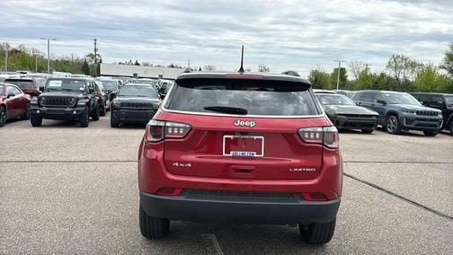 Red 2026 Jeep Compass Limited