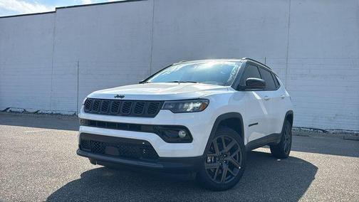 Bright White Clearcoat 2026 Jeep Compass Limited