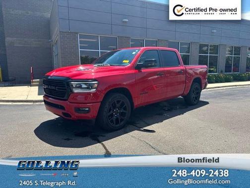 Flame Red Clearcoat 2024 RAM 1500 Laramie