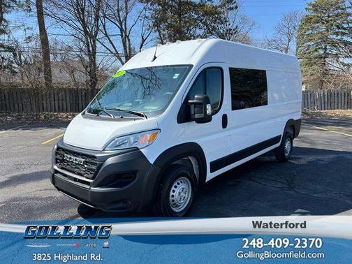 Bright White Clearcoat 2025 RAM ProMaster 2500 High Roof