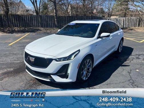 Summit White 2023 Cadillac CT5-V V-Series