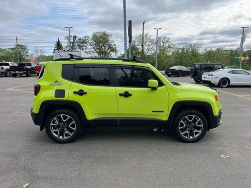 Hypergreen Clearcoat 2017 Jeep Renegade Latitude